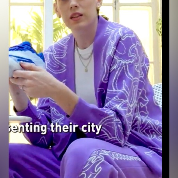 PUMA. STEWIE x CITY OF LOVE Basketball Oversized Cardigan - Picture 6 of 12